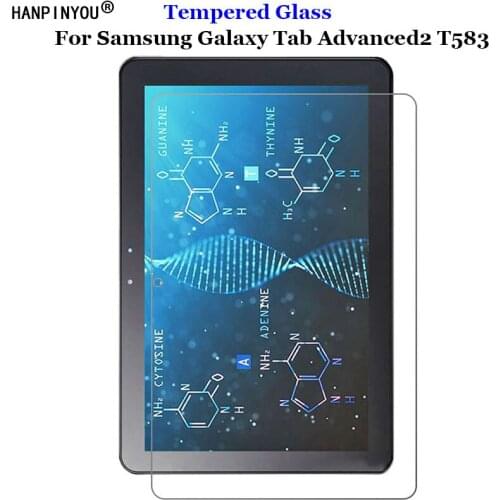 For Samsung Galaxy Tab Advanced2 T583 10.1" Tempered Glass 9H 2.5D Premium Screen Protector Protection Film