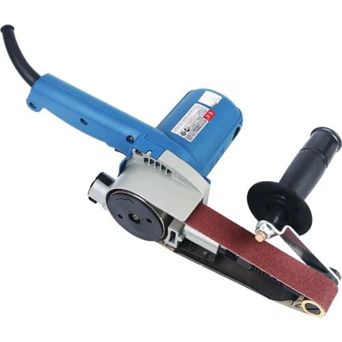 220V Electric Belt Sander 30x533MM Belt Polishing Sanding Machine Variable Speed Grinder 550W