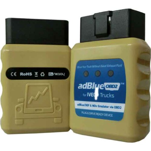 Newest Version Truck AdBlue Obd2 Emulator AdblueOBD2 for I-VECO Truck adblue/DEF Nox Emulator via OBD 2 Adblue OBD2 I-veco Truck
