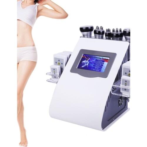 Hot Sale High Quality Burn Fat Cavitation Ultrasonic RF Lipo Laser Body Slimming Machine