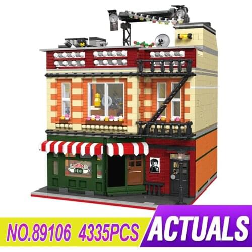 JIESTAR 89106 Street View Series TBBT And Frieends Modular Building Blocks Bricks Puzzle Toy Christmas Gifts Fro Child