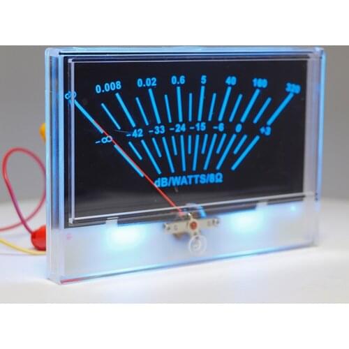 P-134 Pointer VU Meter with Backlight Practical Head Level Indicator Audio Spectrum High-precision Digital Power Meter