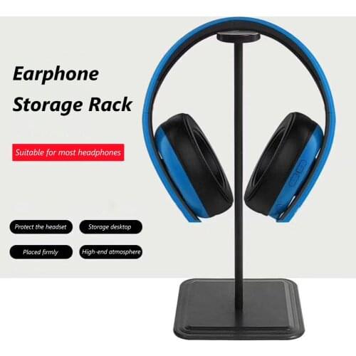 Hanging Headset Storage Headphone Stand Earphone Hook Desk Gaming Holder for All Over-Ear On-Ear Headphones