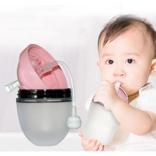Baby Bottle Cover Silicone Cup Caps Accessories Drinker Water Drink Straw Kids Learn Feeding Replace Sippy Training for Comotomo