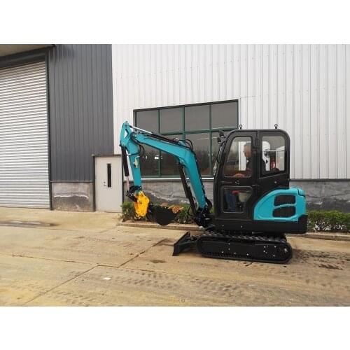 SYNBON 1.8Ton Micro Digger Construction Crawler Excavator With Enclosed Cab