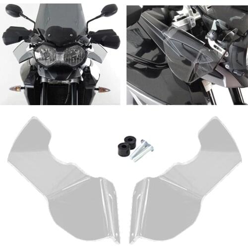 1Pair Motorcycle Hand Guards Protector Wind Deflector Compatible with TRIUMPH TIGER 800 XRX 2015-2017