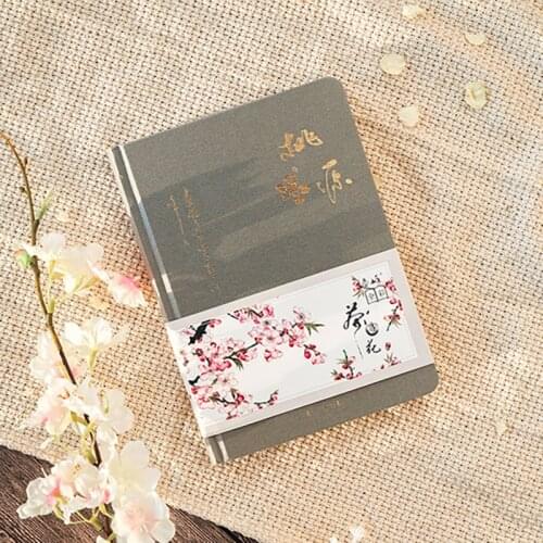2021 Color Inside Page Dark green Handbook Cute Creative Hardcover Diary Books Weekly Notebook Planner Beautiful Gift