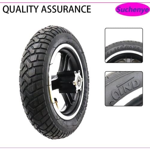 54-152/10x2 Tire 10x2 Tire With Alloy Rim Hub for 10 inch Electric Balance Scooter Baby Stroller 10*2 Electric Scooter wheel