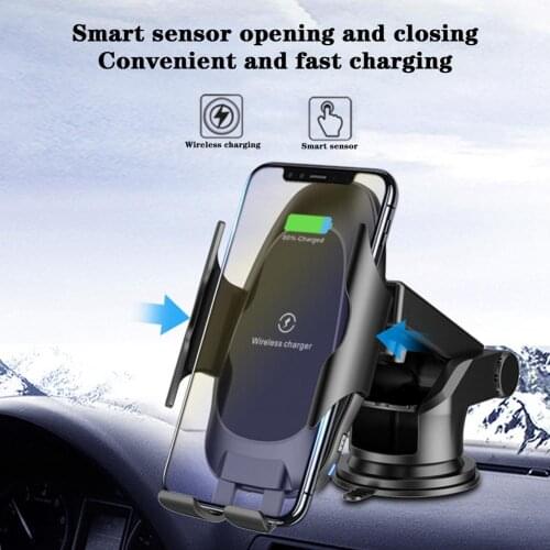 Car Phone Holder Universal Air Outlet Charging Mount Base Wireless Charger Stand Air Outlet Multifunction Phone Holder Auto Wire