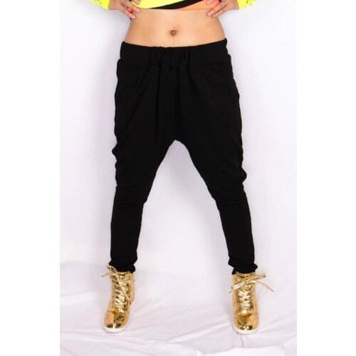 Casual sweatpants female summer hip hop Women harem trousers baggy cotton skinny black dance stretch Pants