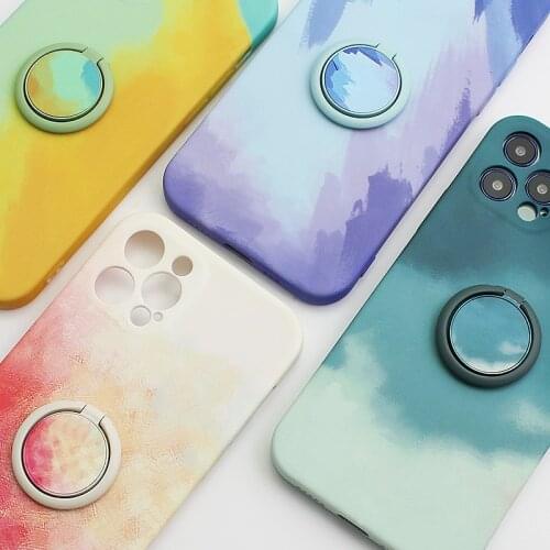 Mobile Phone Ring Holder Smartphone Stand Phone Accessories Round Phone Stand Socket Magnetic Holder for Car iPhone Samsung