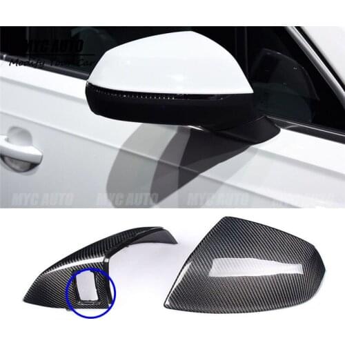 For Audi Q5 SQ5 Q7 SQ7 Carbon Fiber Rear View Mirror Cover 2016 - 2019 Q5 Q7 Carbon Fiber Mirror Cover