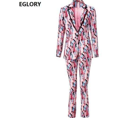 Eglory Womens Fashion Pantsuits