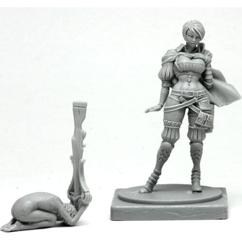 30mm Resin Model figure GK Great Game Hunter Fantasy theme Unassembled and unpainted kit