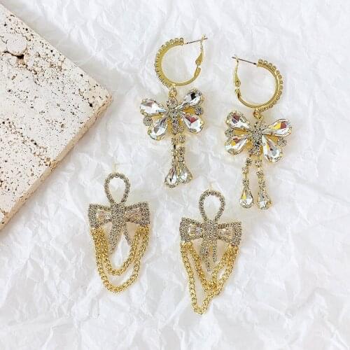 New Fashion Drop Long Hanging Earrings For Women Elegant WomenTassel Earring Fashion Jewelry Gift Geometric Earrings Wholesale