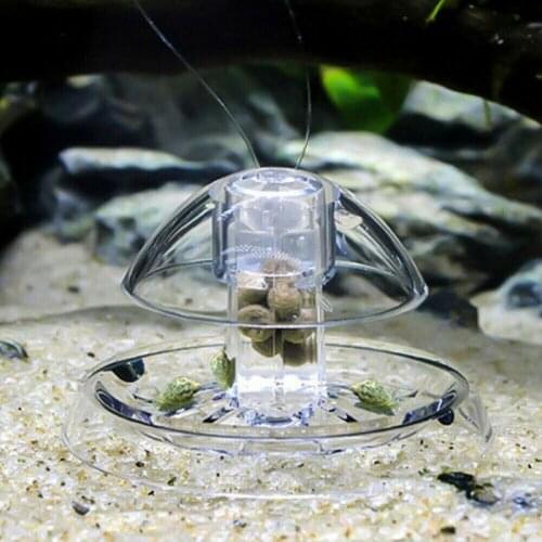 Plastic Clear Snail Trap Catcher Aquarium Fish Plant Tank Plants Planarian Pest Catch Box Leech Environment Clean Tool
