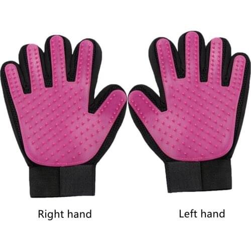 Pet Comb Bathing Gloves Dog Comb Pet Cleaning Products Massage Pet Bathing Gloves Massage Environmental Silicone Gloves