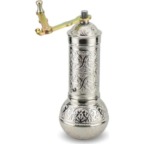 SonayCopper, Manual Coffee Grinder with Adjustable Setting - Burr Coffee Grinder for Aeropress, Espresso, English Brew