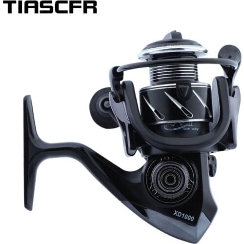 TIASCFR Spinning Fishing Reel14+1BBBearing Balls1000-7000 Series Metal Coil Spinning Reel Boat Rock Fishing Wheel