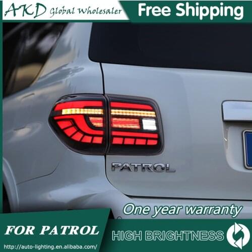 Tail Lamp For Car Nissan Patrol Y62 2008-2019 Tail Lights Led Fog Lights DRL Daytime Running Lights Tuning Car Accessories