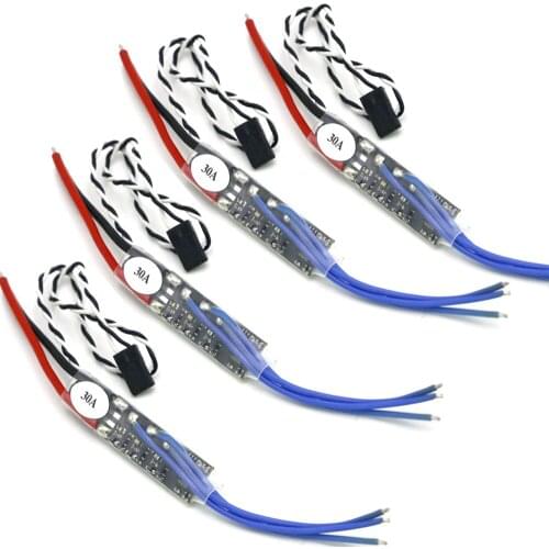 30A Mini ESC Simonk 30A/ blheli 30A Firmware Speed Controller 2-4S for Multi-Rotor RC Quadcopter Multicopter Airplanes