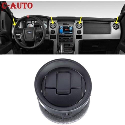 Car Air Vent Outlet Ventilation Air Conditioner Heater Grille Deflector For Ford F-150 XL STX 12-14 9L3Z-19893-AA 8L3Z-19893-BA