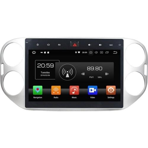 4GB+32GB Octa Core 10.1" Android 8.0 Car Audio DVD Player for VW Volkswagen Tiguan 2013 2014 2015 2016 Radio GPS WIFI Mirrorlink