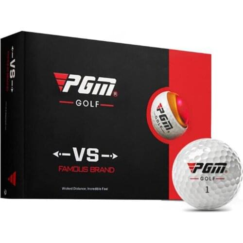 White New Golf Ball Three-tier Ball Safety Elastic Game Balls Golf PracticeTraining Aid 3 Pcs/Bag 12 Pcs/Bag