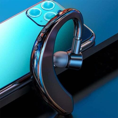 Wireless Hang-ear Earphone Fashion Bone Conduction bluetooth 5.0 Earphone Business Sport Stereo Noise Reduction Headphone