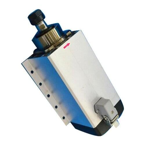 GDF53 flange spindle motor 3.5KW ER20 SQUARE AIR COOLED SPINDLE MOTOR for wood engraving