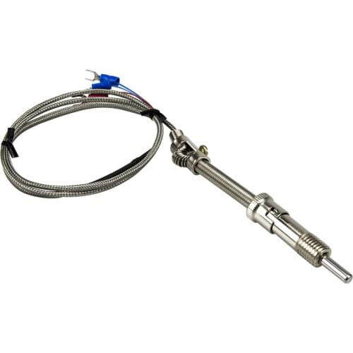 FTARS01 PT100 type 1m cable M12 pressure spring head temperature sensor WZPT-01