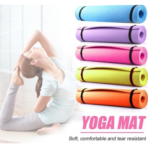 EVA/NBR Yoga Mat Beginner Environmental Fitness Gymnastics Non-Slip Sport Gym Soft Pilates Mats for Exercise, Yoga, and Pilates