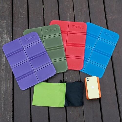 New Foldable Outdoor Dual Camping Mat Seat Moisture proof XPE Cushion Portable Waterproof Foam Pads Yoga Chair Picnic Beach Pad