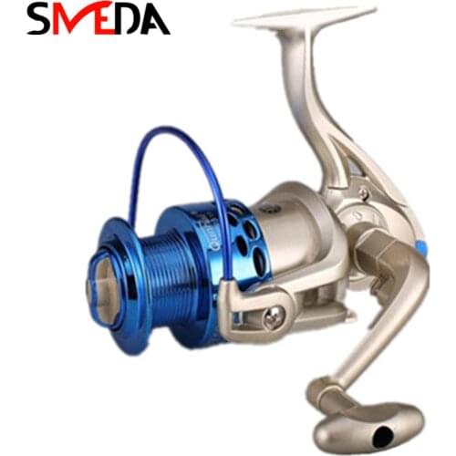 Carretilha De Pesca Fishing Reel Metal Handshake Spinning Fishing Reel Professional Metal Left Right Hand Fishing Reel Wheels
