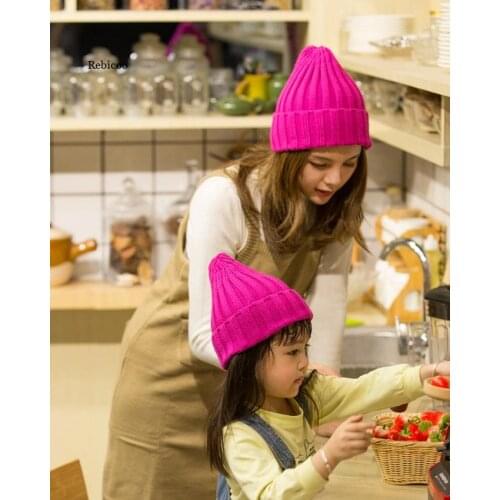 Unisex Hat Cotton Blends Solid Warm Soft Hip Hop Knitted Hats Men Winter Caps Womens Skullies Beanies for Girl