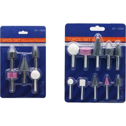 Polishing Head Wheel Tool Electric Grinding Accessories Grinding Wheel with Handle Shank Diameter 3mm 6mm