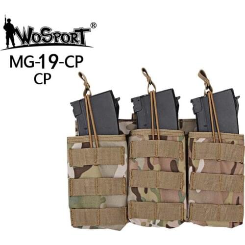 Tactical Airsoft Military Molle Double Single Triple Magazine Pouch Mag Pouch Utility Storage Bags for G36 WoSporT