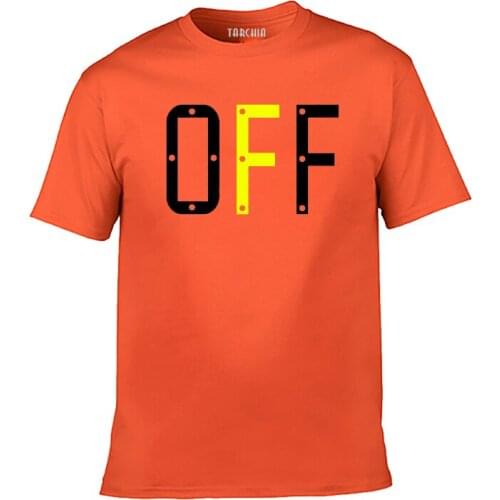 TARCHIA 2021 Print Men Tees Tops Casual T Shirt Men Stylish Trendy Slogan New Cotton Slim Fit T Shirt Homme Sleeve Top Spring