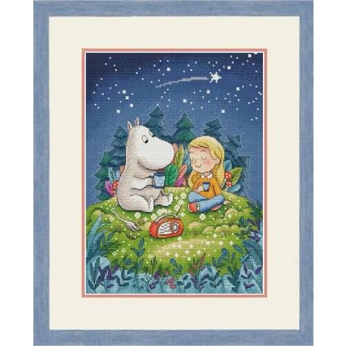 Dark blue 1776 Cross Stitch Kit Packages Counted Cross-Stitching Kits New Pattern NOT PRINTED Cross stich Painting Set