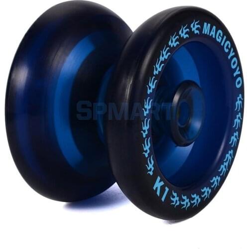 Magic Yo-yo K1 Professional ABS PlasticYoYo Ball Bearing String Trick Toy Blue