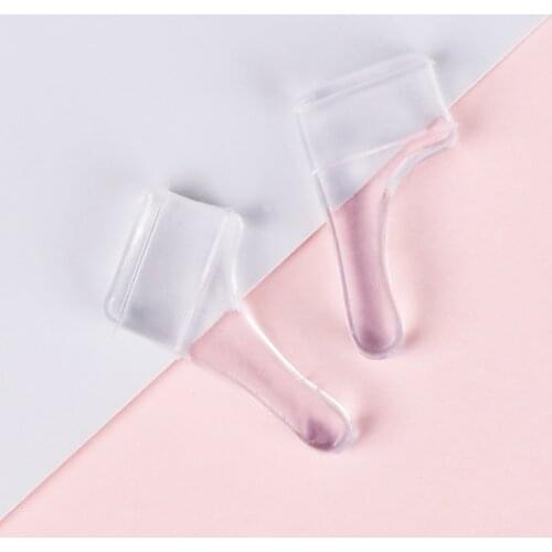 1 Pair Transparent Anti Slip Glasses Silicone Ear Hooks Eyeglasses Grip Soft & Light Temple Holder Glass Accessories