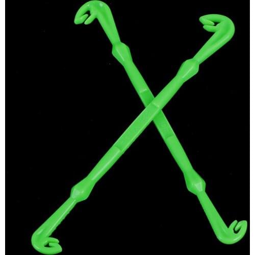 2PCs Hook Loop Tyer & Disgorger Tool Fly Fishing Hook Fishing Tackle Boxes Tie Fast Nail Knot Tying Tool