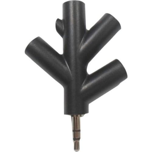 3.5mm 4 Way Port Aux Multi Headphone Earphone Audio Splitter Adapter 3.5mm Jack HUB Spliter Cable Extender 1 Male To 4 Female