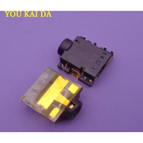 5pcs Original New 7 Pins Headphone Jack Mic Connector, 3.5mm Audio Port for Acer Lenovo Sumsung HP Laptop, Free Shipping