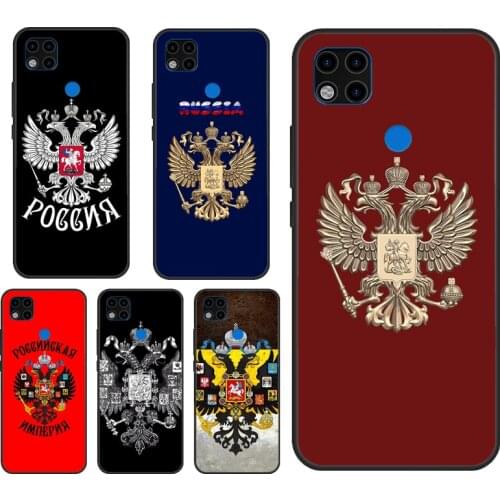 Russian Empire Coat of Arms Phone Case For Xiaomi Redmi Note 10 9 Pro 8T 9S 7A 8A 9A 9C 9T K40 Redmi Note 8 Pro Cover