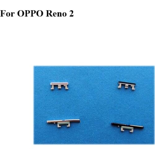 Black Blue Side Button Fo OPPO reno 2 Reno2 Power On Off Button + Volume Button Side Button Set Replacement For OPPO re no 2