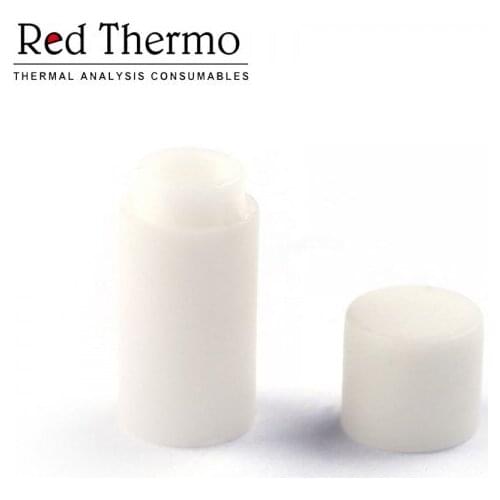 Alumina crucible D5*10mm & D5*4.5mm for CTC1800 Setaram DSC sample test trays DSC analysis pan dsc consumableRedThermo5pcs/lot