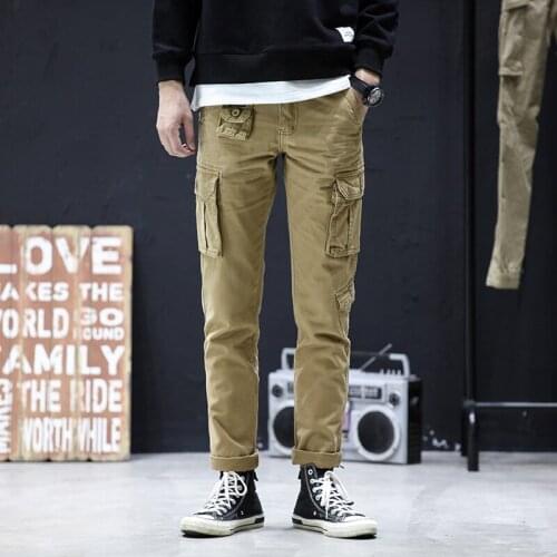 Male Cargo Pants Tactical Combat Men Overalls Straight Pantalon Hombre Ripstop Fabric Trekking Unique Streetwear Sweatpants Camo