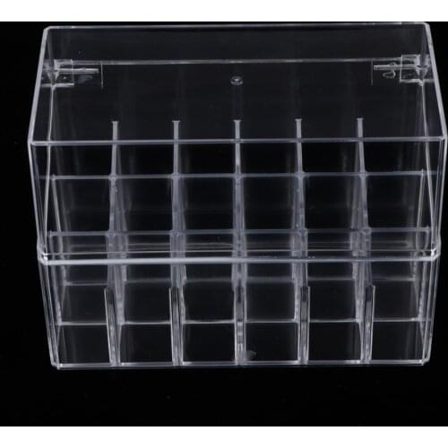New Acrylic Clear Lipstick Cosmetic Organiser Holder Makeup Make Up Box Gift