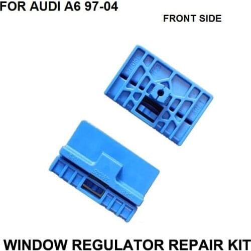 New x2 Plastic Clips For Audi A6 1996-2004 Power Electric Car Window Regulator Window Lifter Repair Clip Parts Front Left Right
